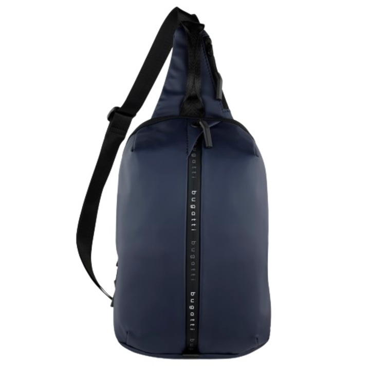 BUGATTI Blanc Crossbody Kézitáska, poliészter, 18x9x30 cm, kék