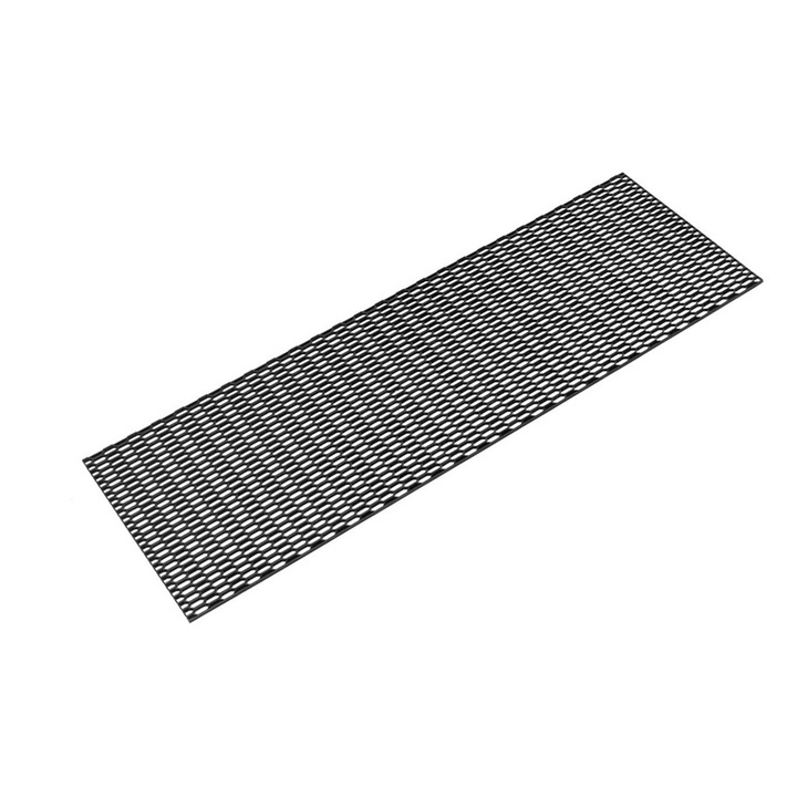 Hűtőrács Sport Tuning Honey Comb 120 x 40 cm hatszögletű hálóval 14 x 6 mm, fekete
