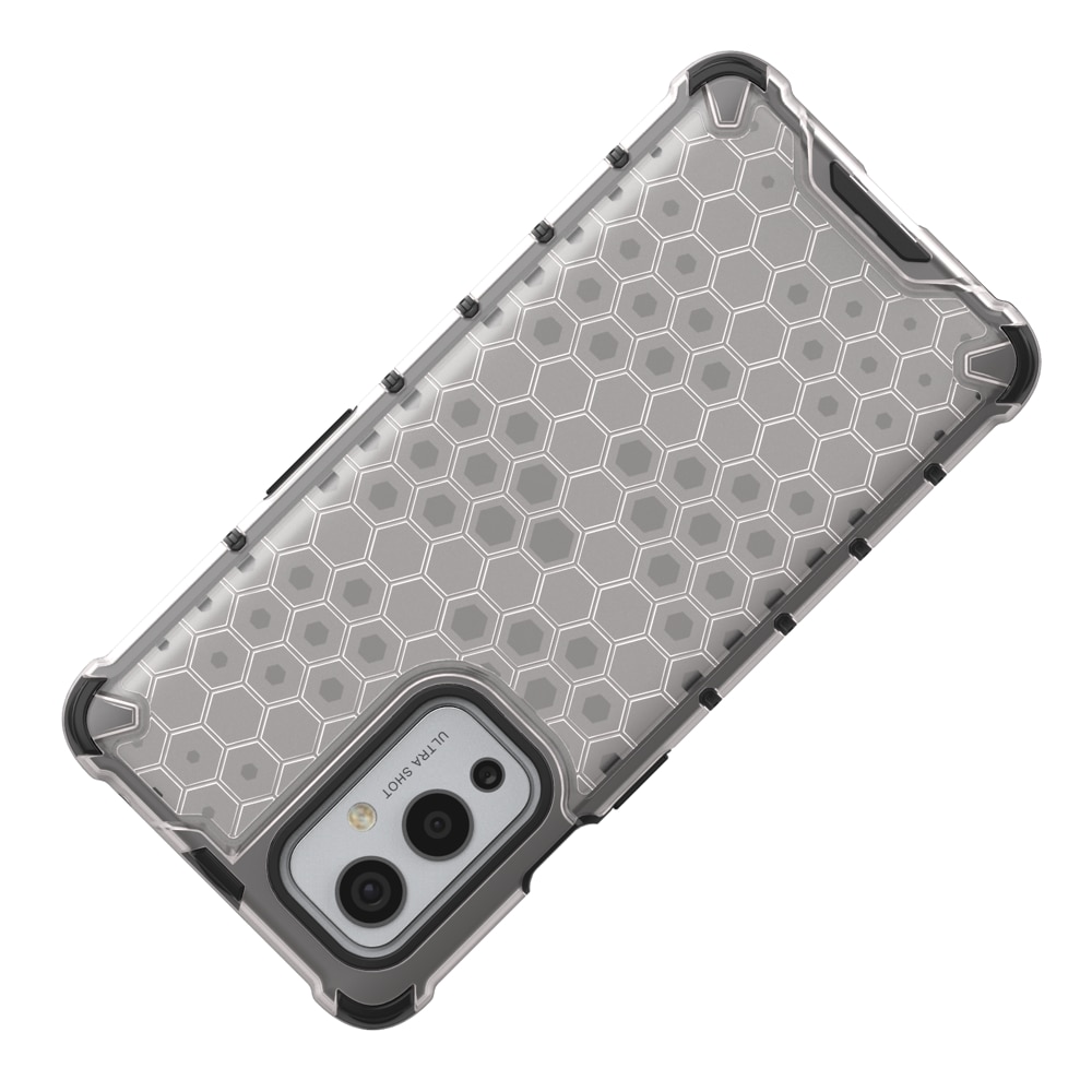 Husa Honeycomb compatibila cu OnePlus 9 Pro, termoplastic dur, Negru