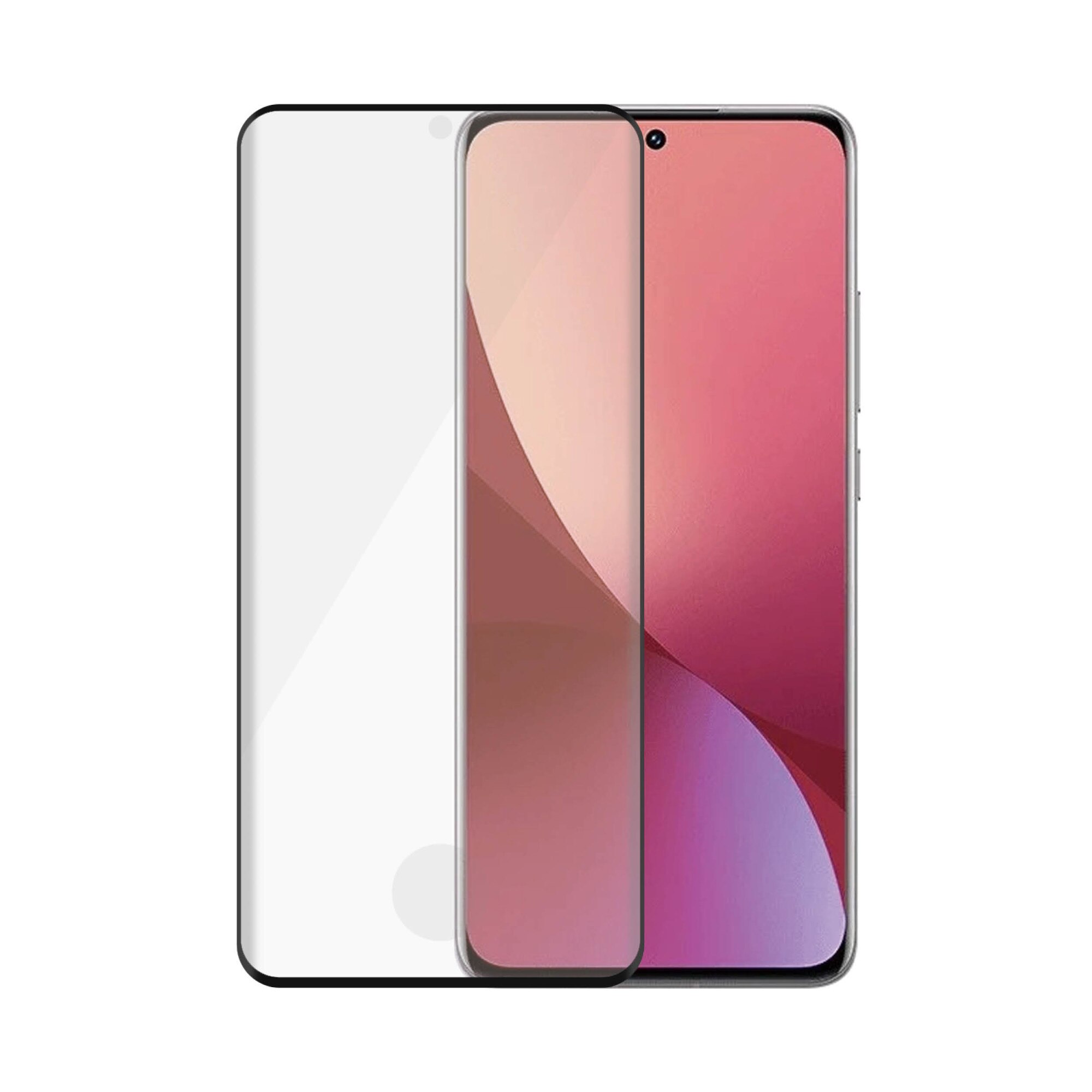 Protector de sticla PanzerGlass pentru Xiaomi 12/12x, pentru carcasa, negru, AB