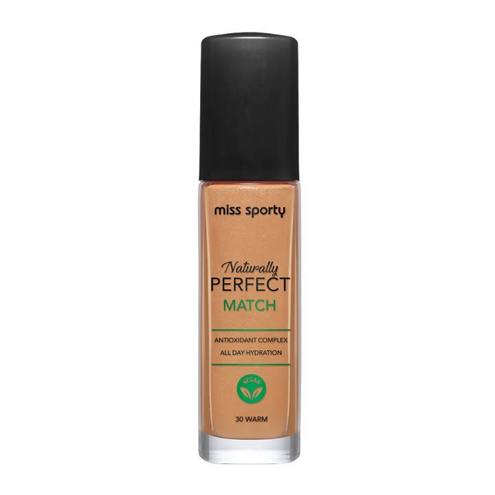Fond de ten Miss Sporty Naturally Perfect Matching 210 Golden Beige, 30 ml