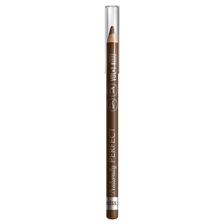 Creion de ochi Miss Sporty Naturally Perfect Vol. 1 011 Soft Brown multifunctional 0.78 g