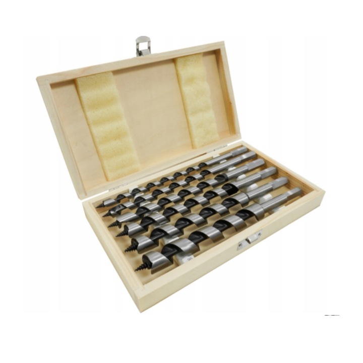 Trusa de burghie pentru lemn 6 piese 10-20mm Verke