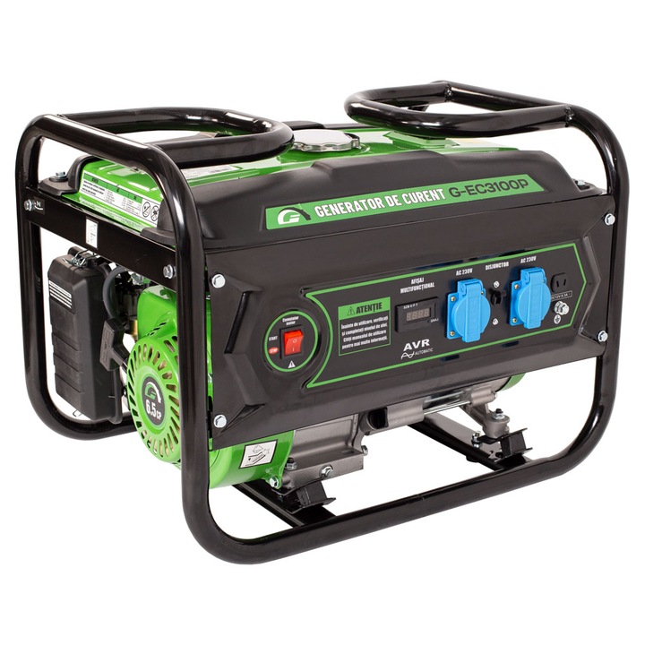 Generator de curent portabil monofazat 2.3 kw GREENFIELD G-EC3100P
