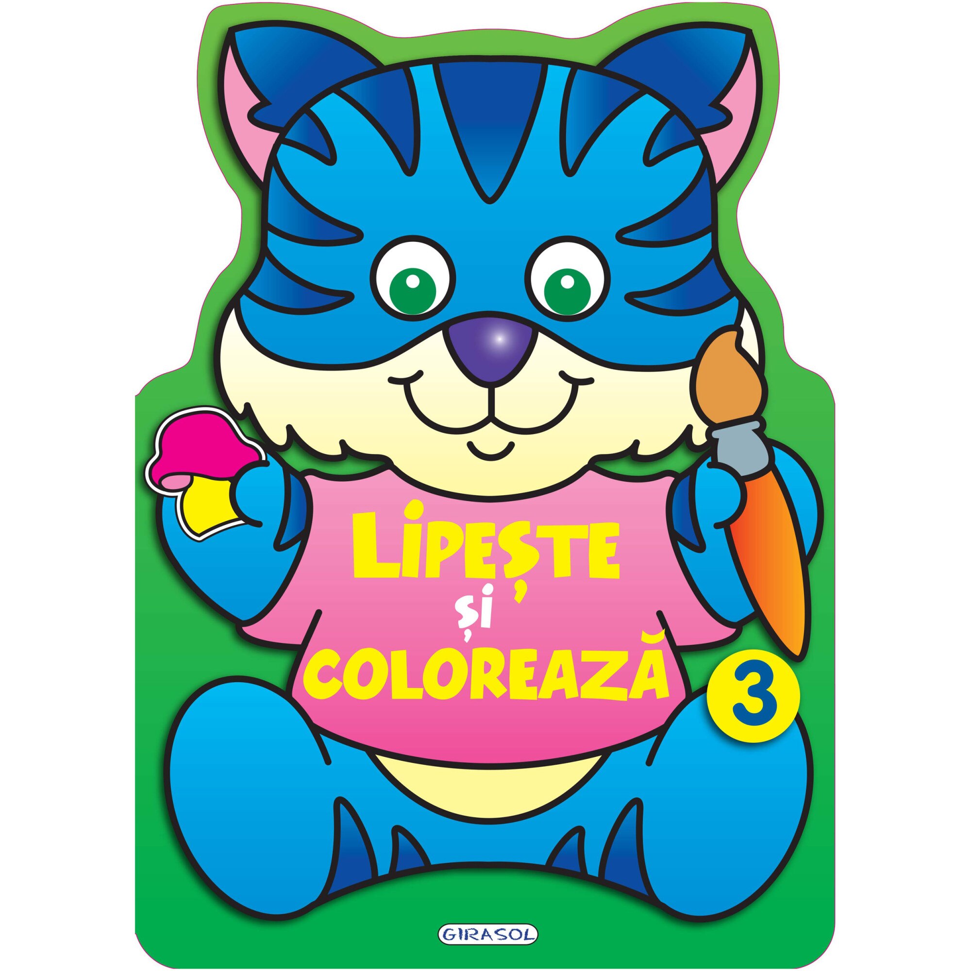 Lipeste si coloreaza: 3