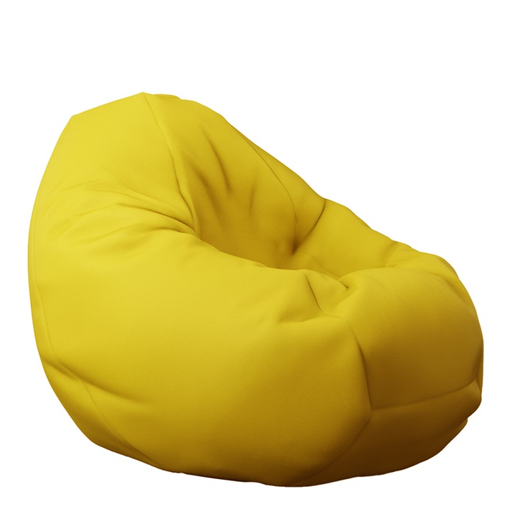 Калъф за пуф круша Pufrelax Nirvana Grande, 320л., Panama Yellow Quince, Без пълнеж, водоустойчив