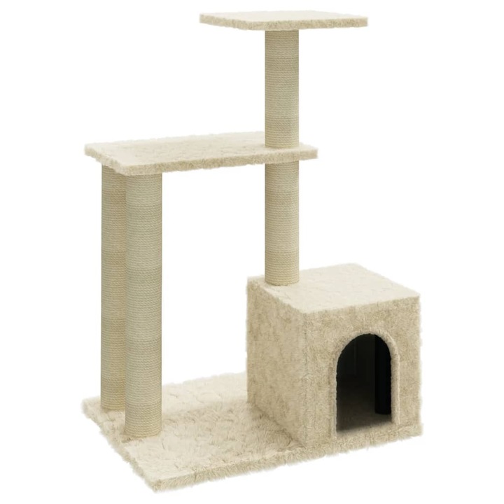 ansamblu pisici vidaxl lemn 48 x 35 x 71 cm crem imagen 52_2_
6