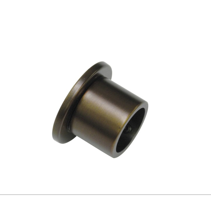 Europa 19mm átmérőjű karnis rúdhoz oldalfali / két fal közötti tartó Bronz
