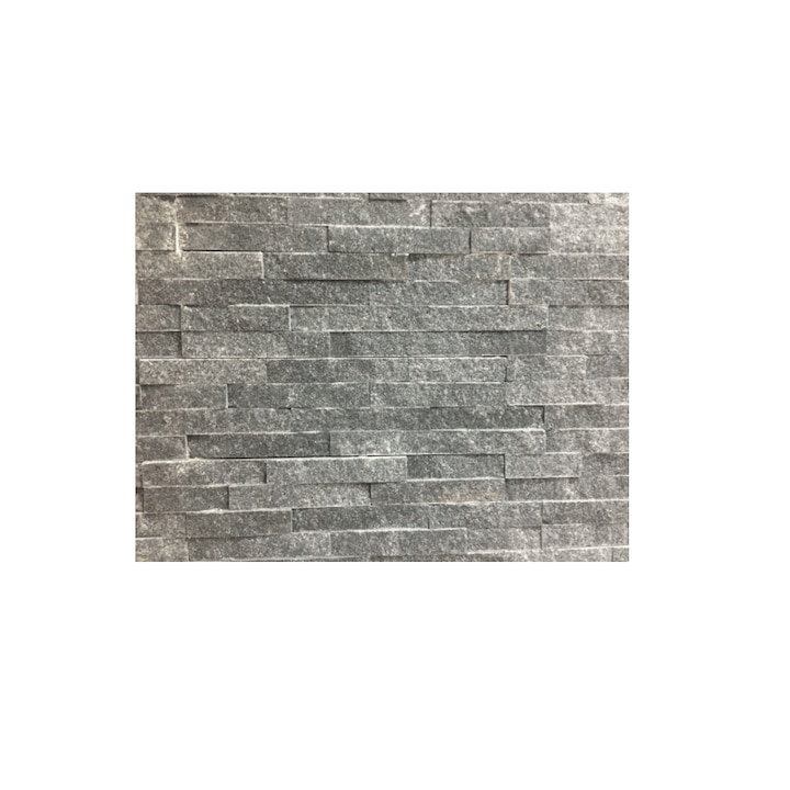 Crystal Feket Z Panel Természetes Falburkolat, Sprengelt, 10x36x1,5 cm , 0,36 m2/karton 10 db/krt, 1 karton