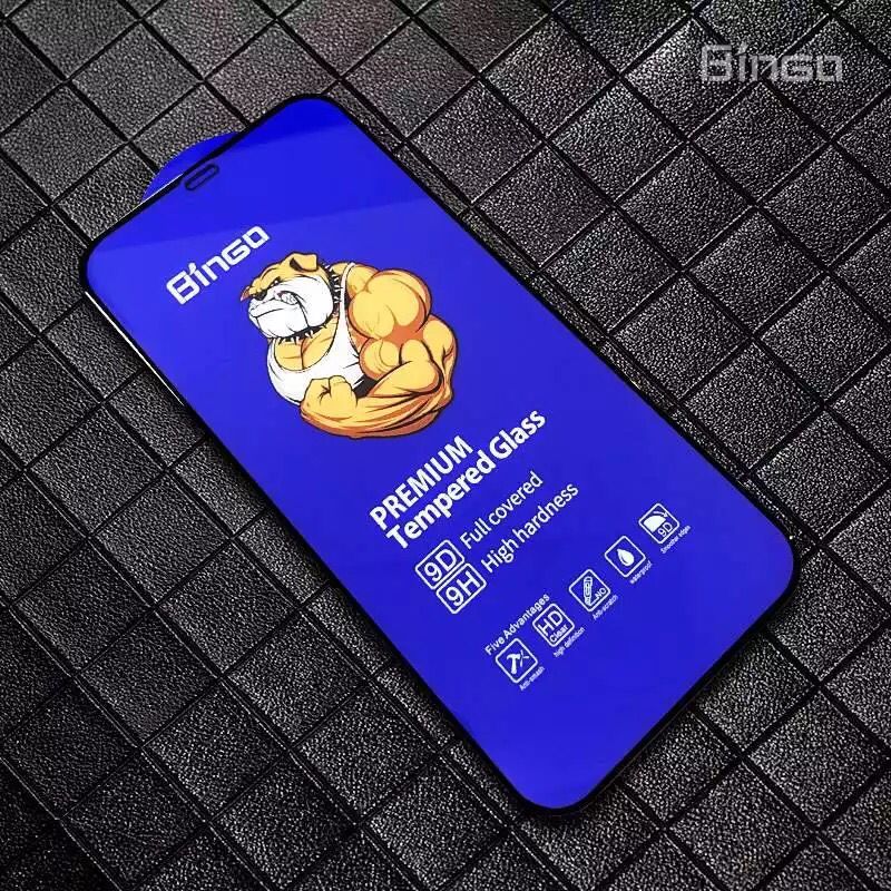 Folie sticla securizata Premium Full Glue pentru iPhone 11/XR, Bingo