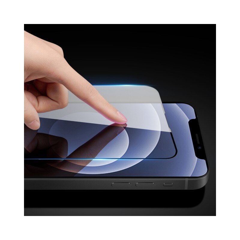 Folie Sticla Securizata Duxducis Compatibila Cu iPhone 13 Mini, Full Glue - Case Friendly