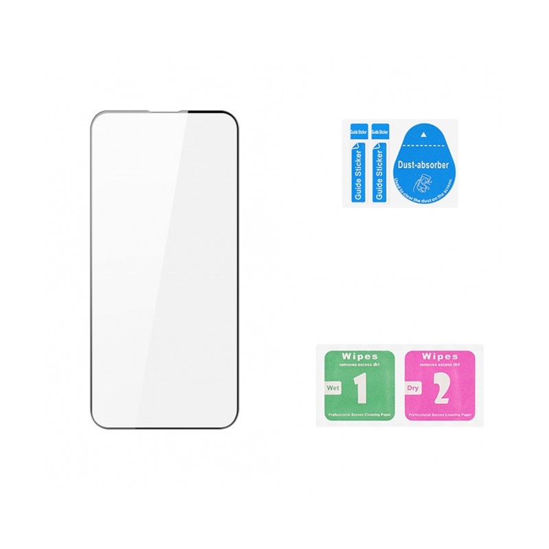 Folie Sticla Securizata Duxducis Compatibila Cu iPhone 13 Mini, Full Glue - Case Friendly