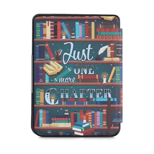 kwmobile Cover Compatible with Kobo Clara HD - Case with Strap + Stand -  Mint