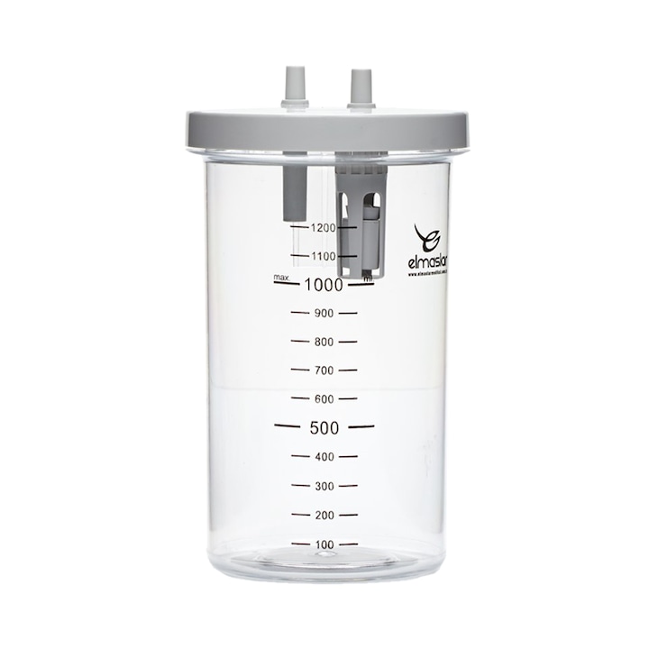 Recipient autoclavabil 1L pentru aspiratoarele de secretii