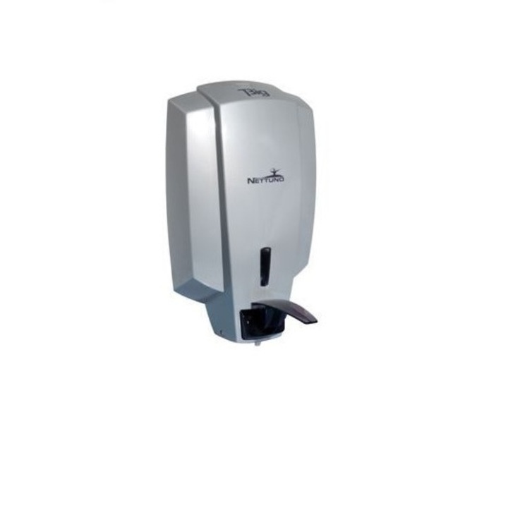 Dozator industrial pentru crema Macrocream de culoare gri, Linea T-Big, pentru rezerve, 3000ml, Nettuno