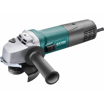 Polizor unghiular industrial, Extol, 125mm, 1400W, 9800 rpm, multisuprafete, Verde/Negru