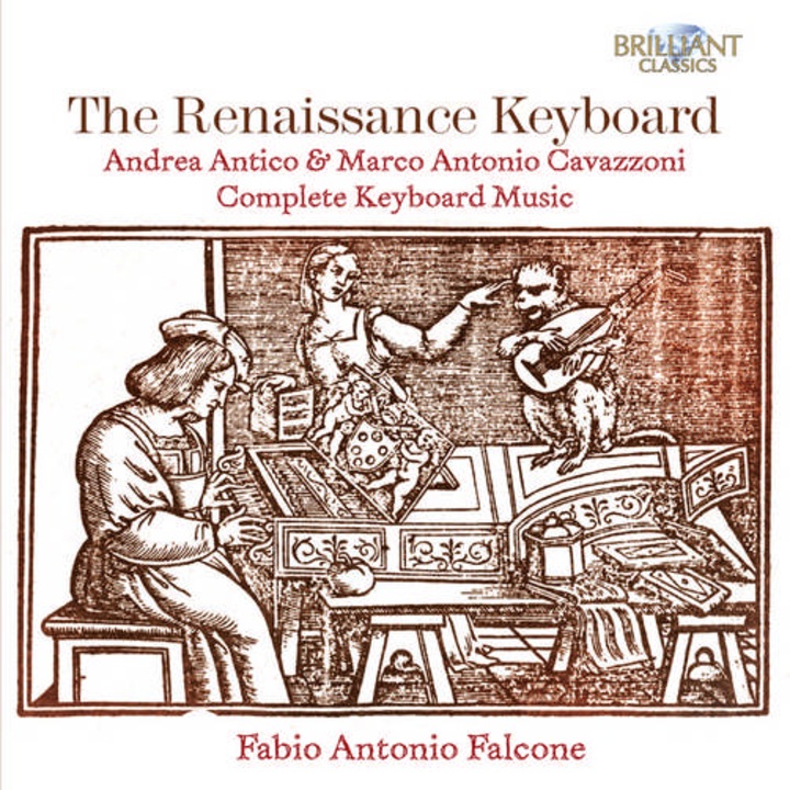 Cavazzoni, Antico - The Renaissance Keyboard. Fabio Falcone CD