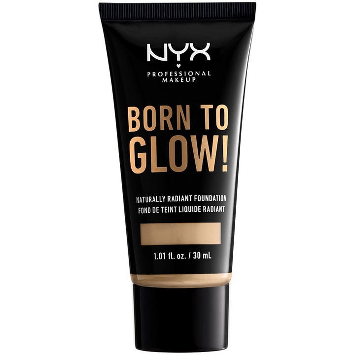 Fond de ten NYX PM Born to Glow 6.5 Nude, 30 ml