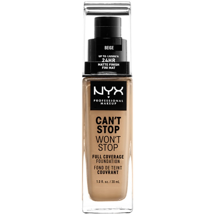 Фон дьо тен NYX PM Can't Stop Won't Stop 11 Beige, 30 мл