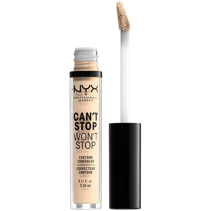 Corector cearcane si imperfectiuni NYX PM Can't Stop Won't Stop 1 Pale, 3.5 ml