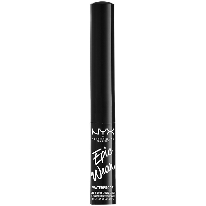 Tus lichid pentru ochi NYX PM Epic Wear Semi 1 Black, 3.5 ml