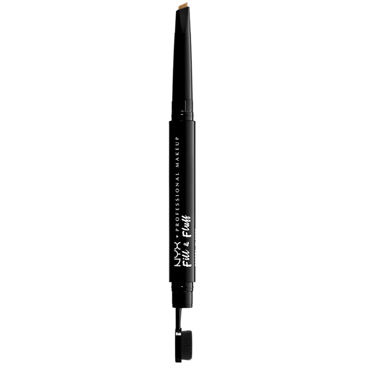 Creion pentru sprancene NYX PM Fill&Fluff Eyebrow Pomade 1 Blonde, 0.2 g
