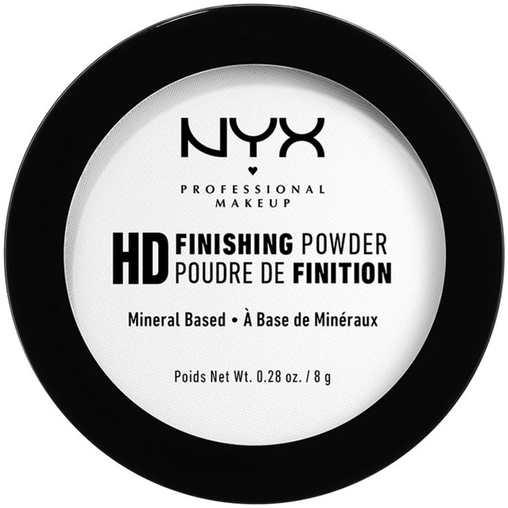 Pudra de finish NYX PM High Definition Finishing Powder 1 Translucent, 8 g