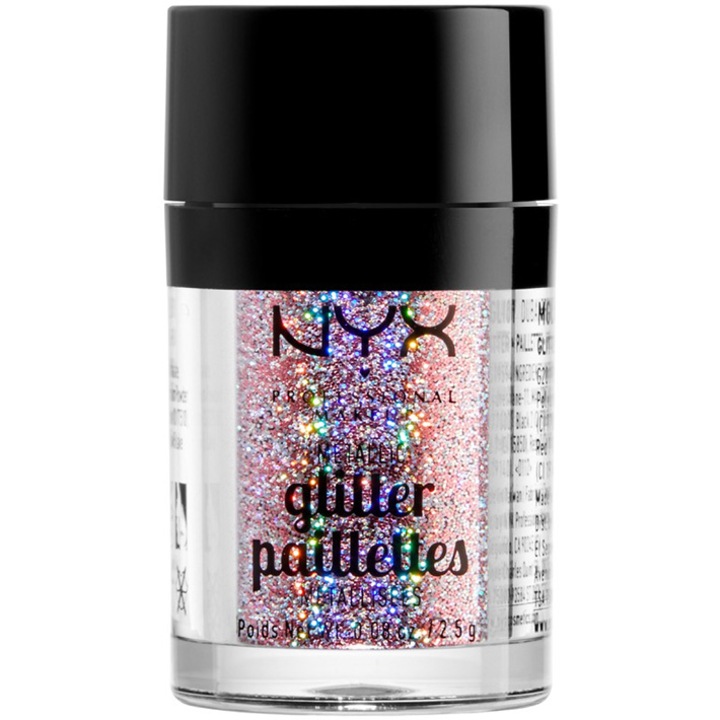 NYX PM Metallic Glitter, 3 Beauty Beam, 2.5g