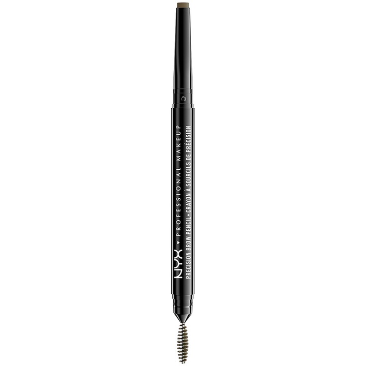 Creion pentru sprancene NYX PM Precision Brow 2 Taupe, 0.13 g