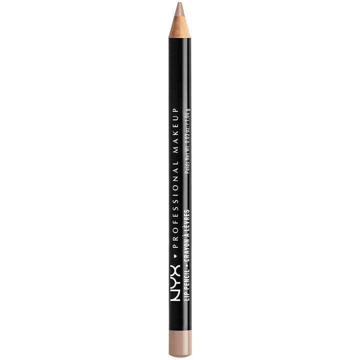 Creion pentru buze NYX PM Slim Lip 857 Nude Beige, 1 g