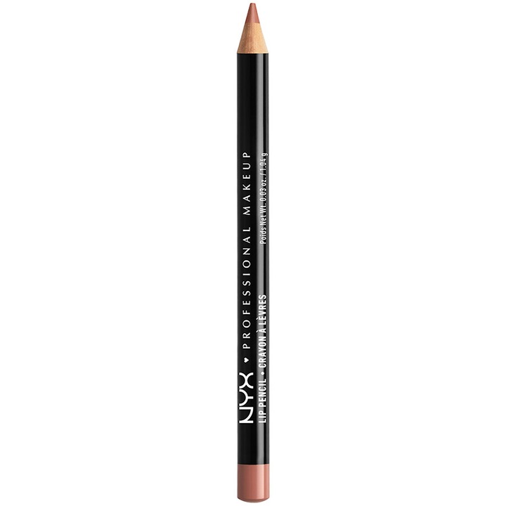 Creion pentru buze NYX PM Slim Lip 860 Peekaboo Neutral, 1 g