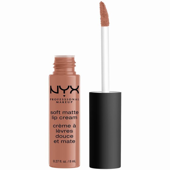 Ruj pentru buze NYX PM Soft Matte Lip Cream 9 Abu Dhabi, 8 ml