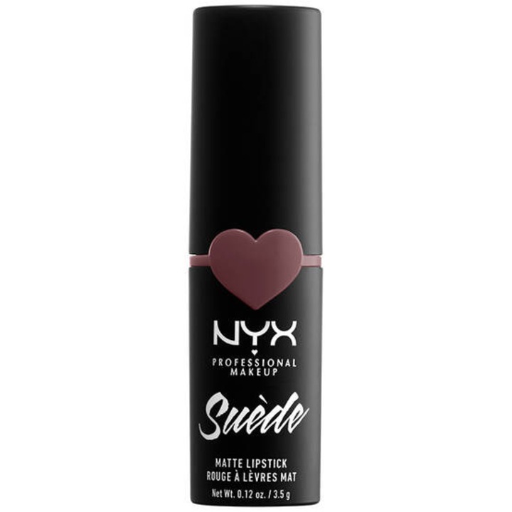 Ruj pentru buze NYX PM Suede Matte 14 Lavander and Lace, 3.5 g