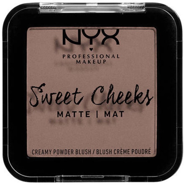 Fard de obraz NYX PM Sweet Cheeks Matte 9 So Taupe, 5 g