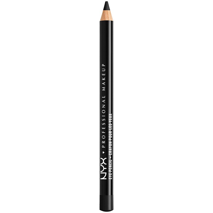 Creion pentru ochi NYX PM Slim Eye 901 Black, 1 g
