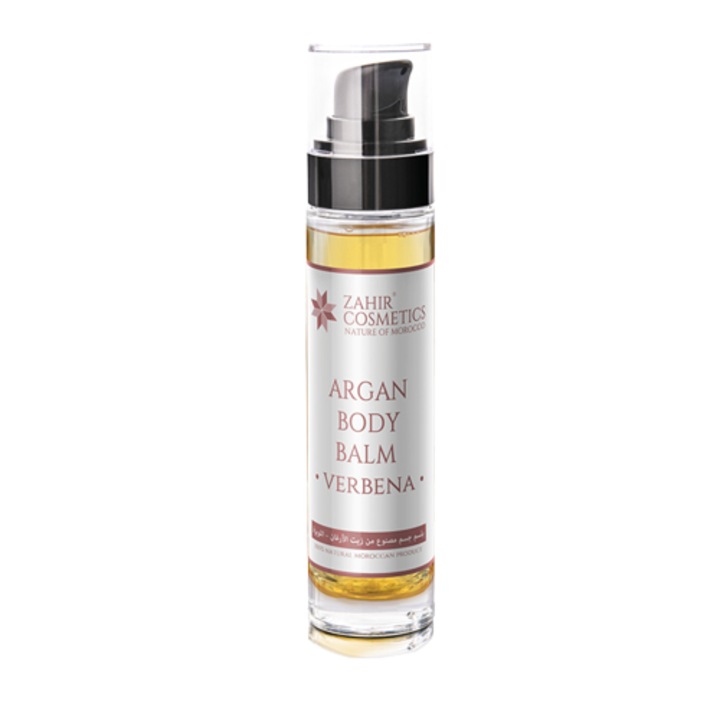 Balsam de corp, Zahir Cosmetics, Verbena, Argan, 50 ml