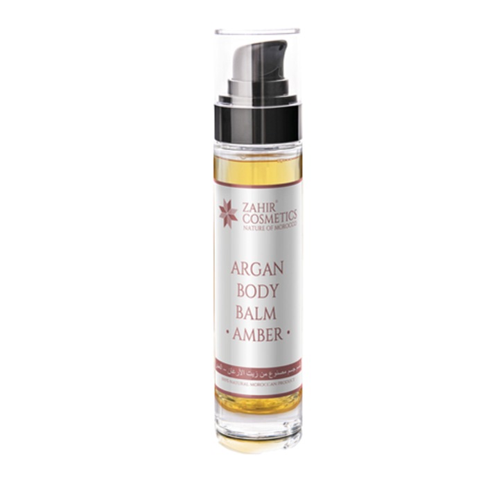 Balsam de corp, Zahir Cosmetics, Amber, Argan, 50 ml