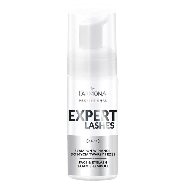 Sampon si spuma gene Farmona, Expert Lashes, 100 ml