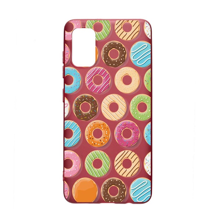 Силиконов калъф Unique за Oppo A54 5G, Dontus, Pomegranate, PG 66