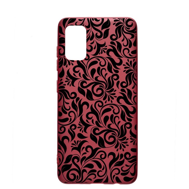 Силиконов калъф Unique за Huawei P Smart (2021), Non Figurative, Pomegranate, PG 67