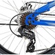 Велосипед MTB-HT 24″ BR Storm One, стоманена рамка 16″, дискови спирачки, последователни лостове, 21 скорости, синьо/зелено