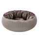 Culcus Pentru Caini Si Pisici Curver Knit 55x54x21cm Crem Emag Ro
