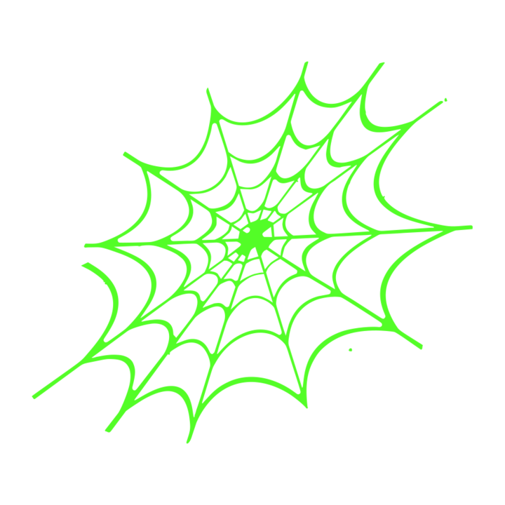 Sticker auto ''Spider'', 20x20 cm, Verde