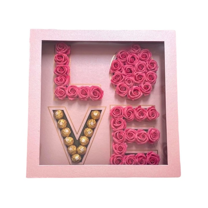 Maxi Love Box - rózsaszín