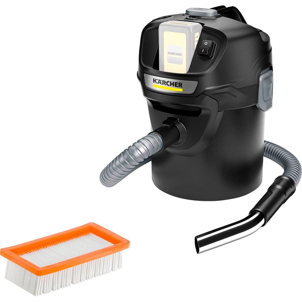 Aspirator cenusa, Karcher, Negru