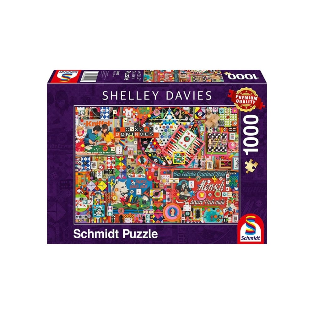 Schmidt 1000 Db-os Puzzle - Vintage Board Games, Shelley Davies (59900 ...