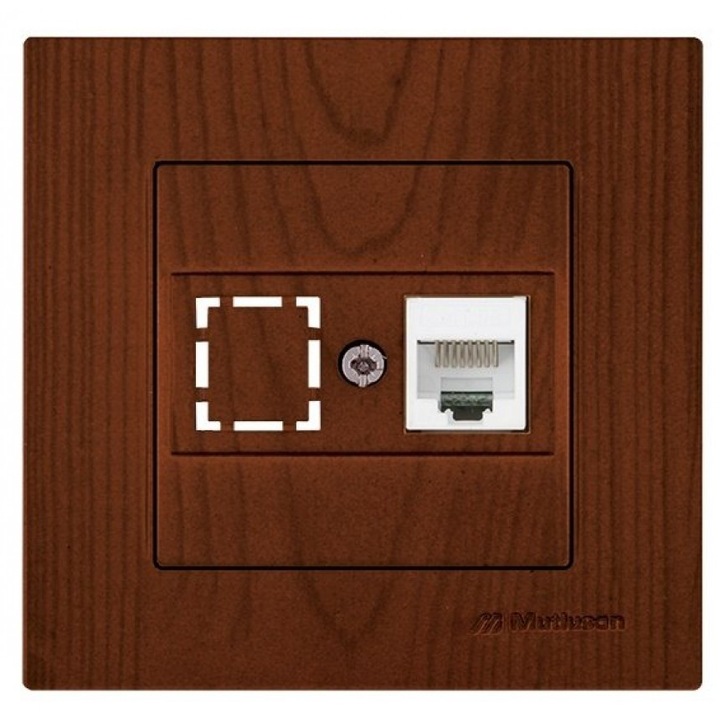 Priza pentru computer, Mutlusan, Plastic, Rita, RJ45, Nuc