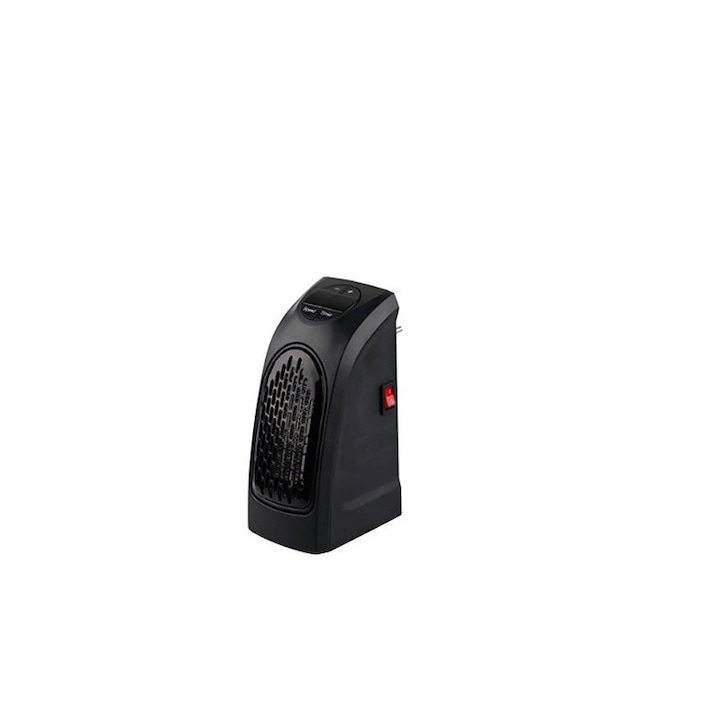 Стенен калорифер, Handy Heater, Електрически, Програрируем таймер, 300W, Черен