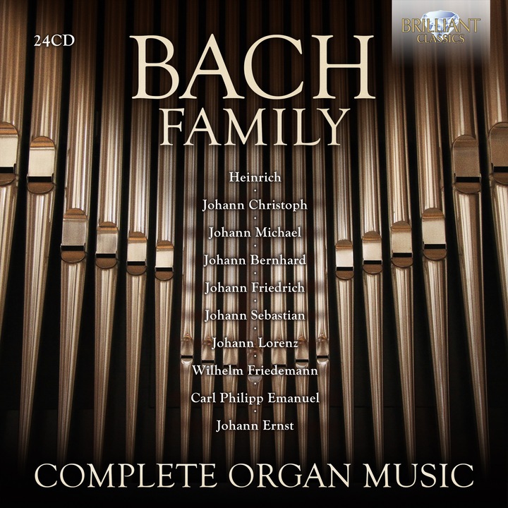 Bach Family - Complete Organ Music 24CD