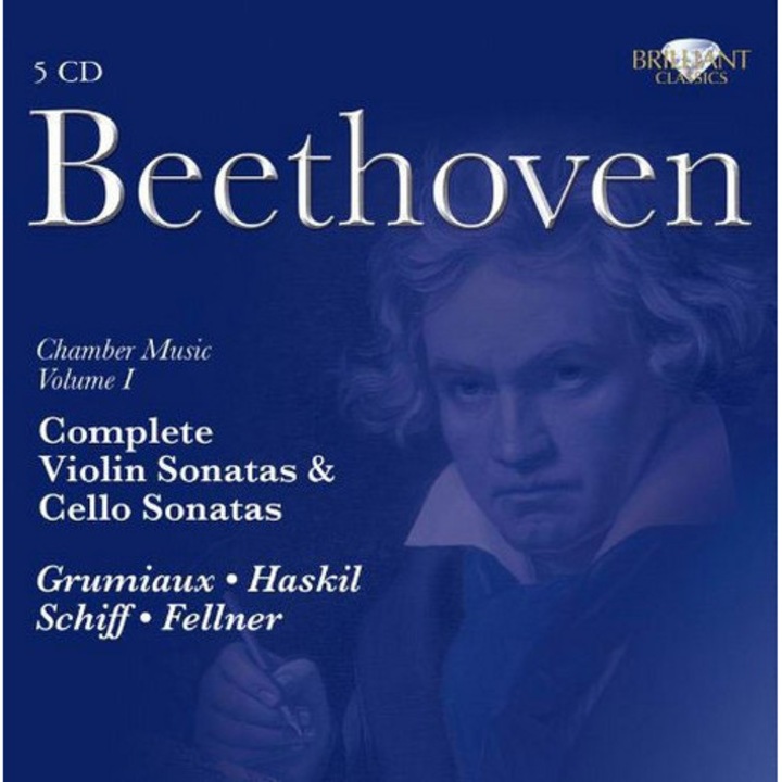 Ludwig Van Beethoven - Complete Violin and Cello Sonatas. Arthur Grumiaux, Clara Haskil, Heinrich Schiff, Till Fellner 5CD